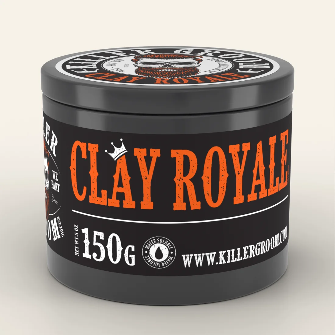 A photoreal Killer Groom tin render from the range look development.